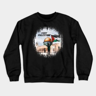 Free Palestine Crewneck Sweatshirt